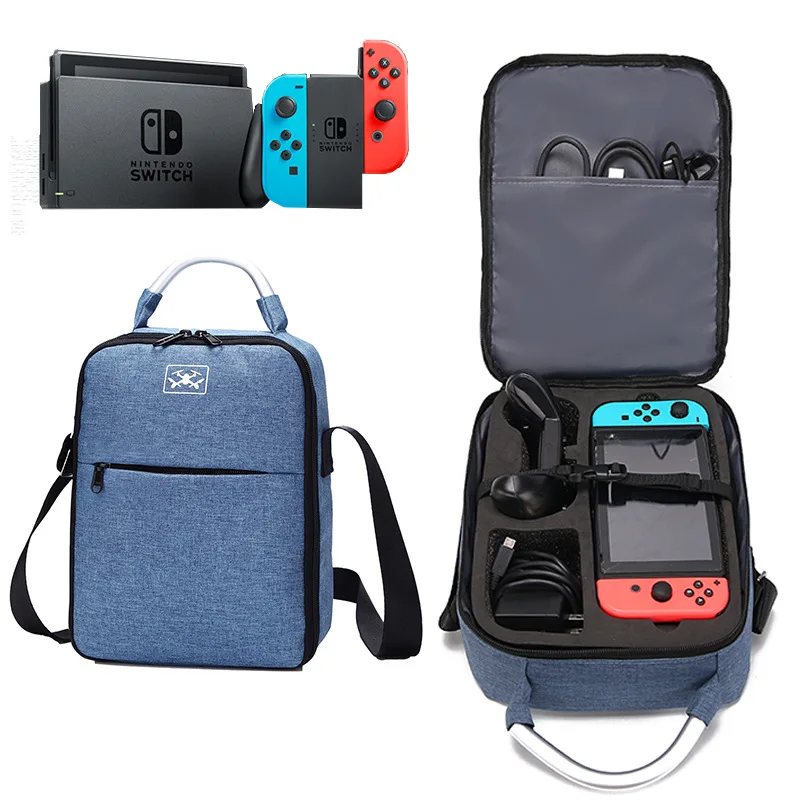 Новая портативная дорожная сумка NS для Nintendo Switch Высококачественная из ткани