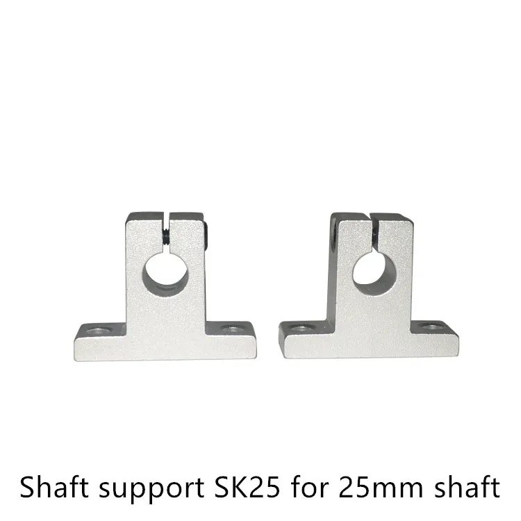 

SK25 25mm linear bearing rail shaft support XYZ Table CNC Router SH25A