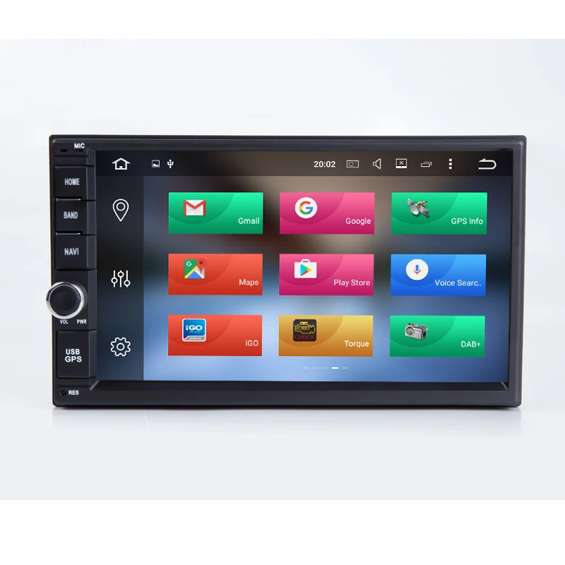 Clearance 4G RAM Android 9.0 Auto Radio Quad Core 7Inch 2DIN Universal Car NO DVD player GPS Stereo Audio Head unit Support DAB DVR OBD 2
