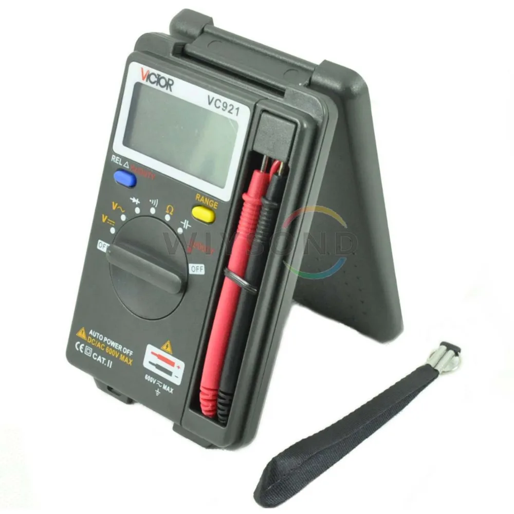 M033 VC921 3999 DMM VICTOR Mini Integrated Handheld Pocket Digital