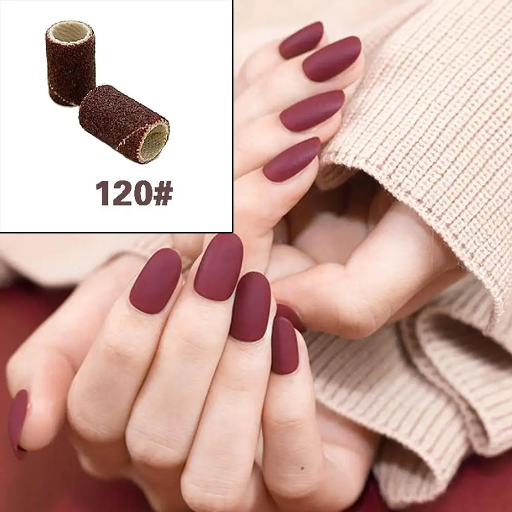 

100pcs 80''/120''/180" Nail Art Sanding Bands Gel Polish Remover Tool Accessory for Electric Nail Professional Nail Drill Belt