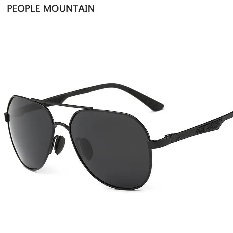 

Classic Polarized Pilot Sunglasses Men Fashion Driving Mirror Glasses High Quality Aluminium Magnesium Lentes De Sol Hombre 8125