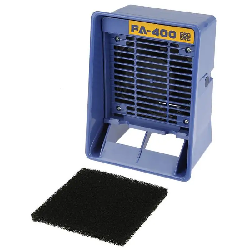 

1 Pcs Solder Smoke Absorber 220V Remover Fume Extractor Air Fan Of Soldering Fume Extractor For Electric Soldering Iron Works