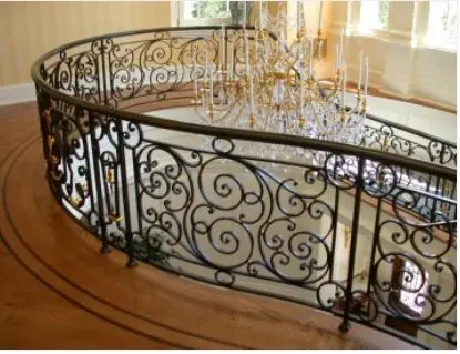 Us 199 0 Wrought Iron Balcony Railing Interior Wrought Iron Railing Decorative Iron Railings In Window Security Bars From Home Improvement On