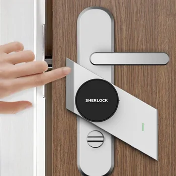 Sherlock S2 Smart Door Lock Home Keyless Lock Fingerprint + Password Work Electronic Lock Wireless App Phone Bluetooth Control
