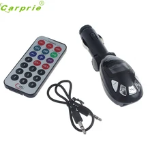 LCD Wireless FM Transmitter Car Kit MP3 Player Support USB SD MMC SlotAp1 Dependable Fashion