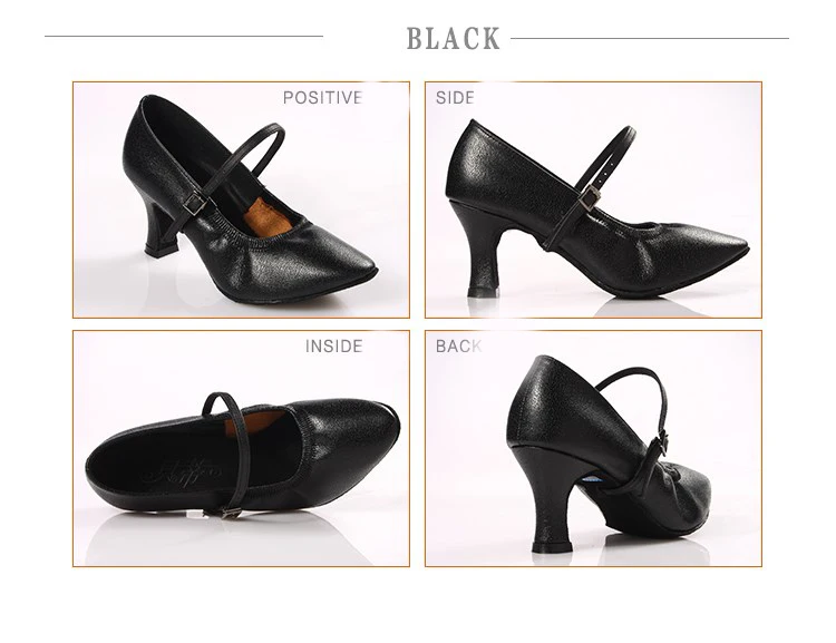 20161103_160136_080Dance shoes Women shoe Latin shoes Soft Bottom Genuine Leather Sports shoes BD 125 Modern Jazz Soft wear-resistant