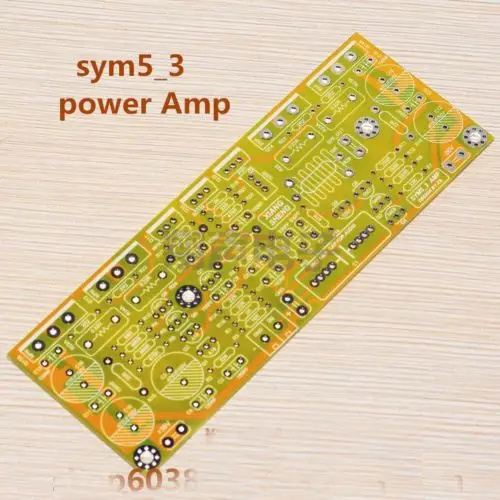Плата усилителя мощности класс AB 150 Вт PCB на основе Symasym5 3|Интегральные схемы| |