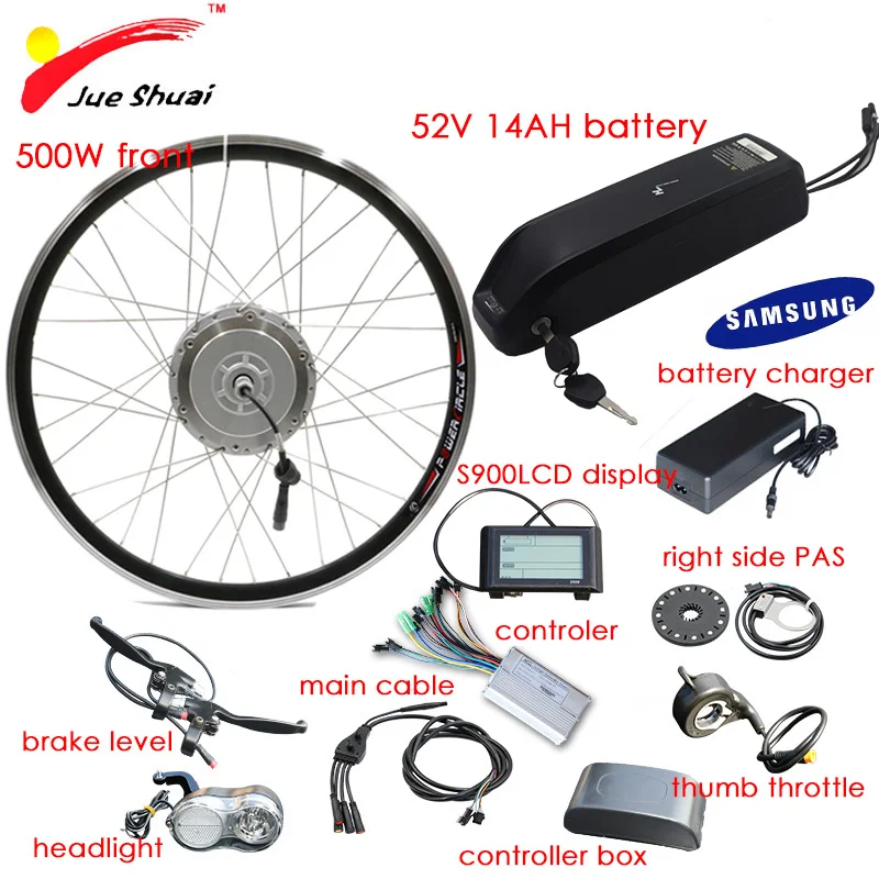 Clearance Bafang Ebike Kit 48V 500W Electric Bike Conversion Kit 20
