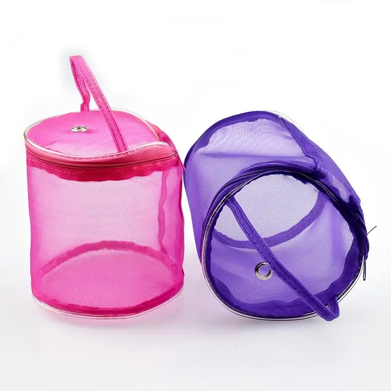 DIY Craft нейлоновая пряжа Чехол Органайзер корзины для хранения Вязание Пряжа круглые пластиковые сумки путешествия швейные инструменты Швейные аксессуары
