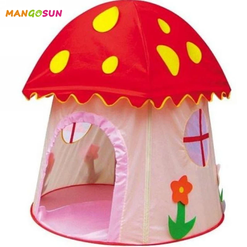 BOHS-Princess-Mushroom-Playhouse-Children-Tipi-Tent-Game-Room-Baby-Outdoor-Toys-Indoor-House_