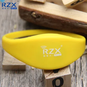 10 шт. 65 мм силиконовый браслет для радиочастотной идентификации 125 кГц TK4100 водонепроницаемый браслет