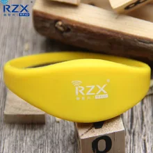 10 шт. 65 мм силиконовый браслет для радиочастотной идентификации 125 кГц TK4100 водонепроницаемый браслет