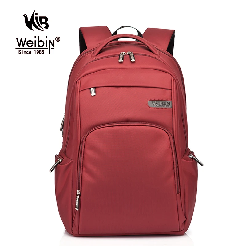 Weibin High Quality Waterproof Nylon font b Backpack b font College School Student font b Backpacks