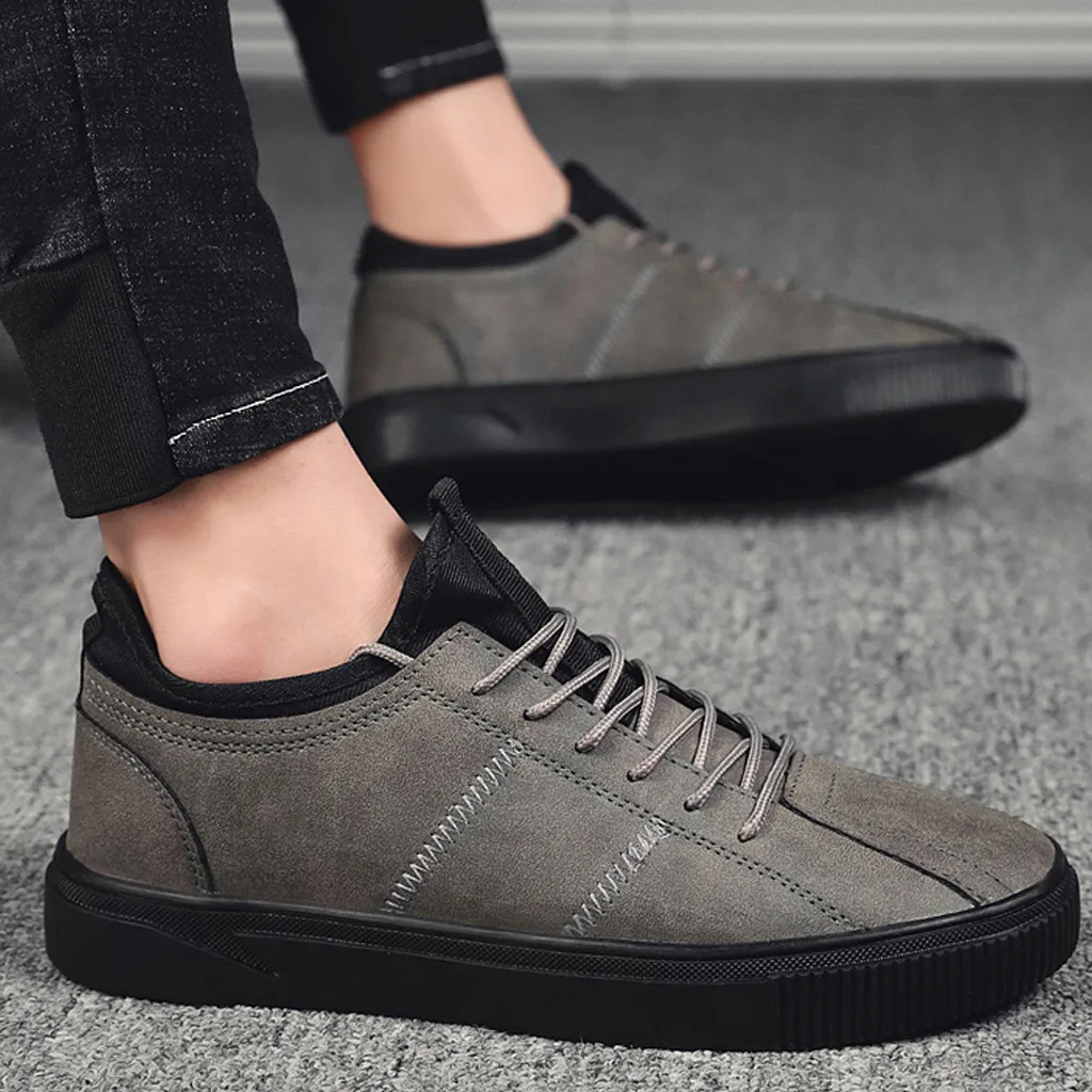 

MUQGEW Casual Comfortable flats sneaker shoes for men New arrival Breathable Outdoor flats Sneakers men shoes chaussures femme