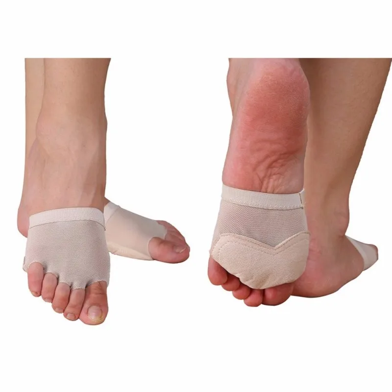 Носком киста Уход за ногами живота Балетные костюмы танец ног стринги Toe Pad Практика Обувь плюсневой стопы половина защиты ног