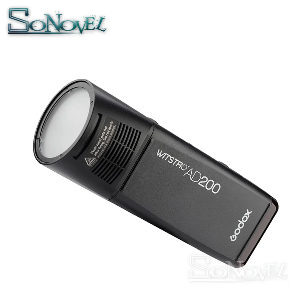  In Stock Godox H200R Ring Flash Head Separation Extension Head Portable with Spiral Flash for Godox