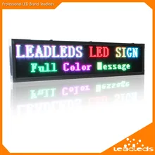P10 Outdoor IP65 Waterproof RGB 7Color LED Sign Board TCP/IP Programmable Scrolling Edit Message LED Advertising Display Board