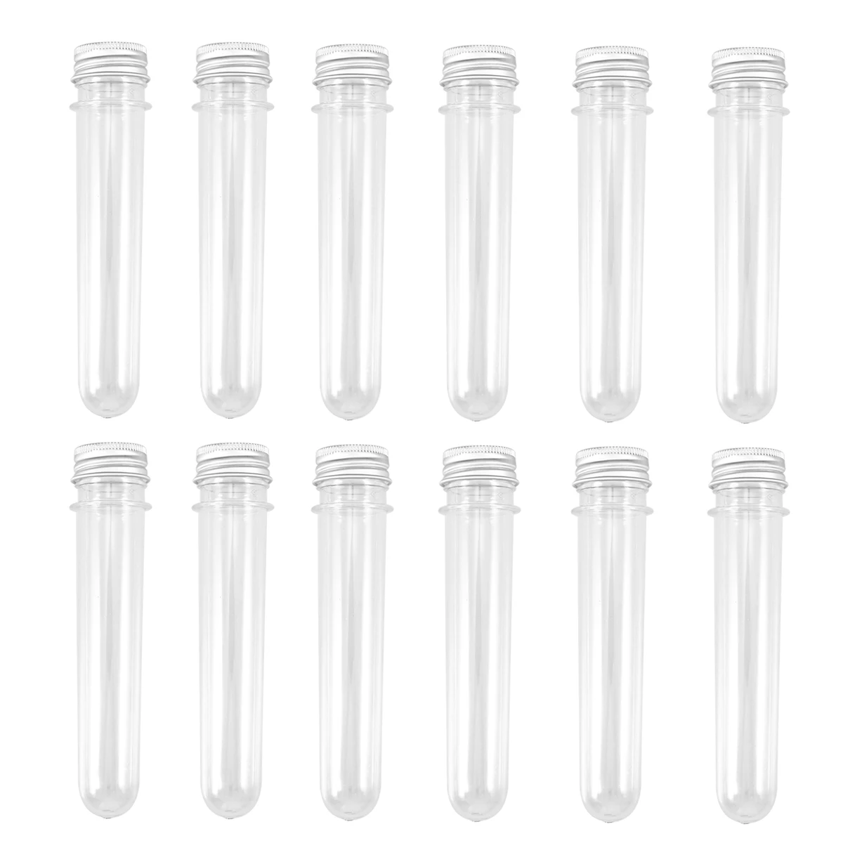 12Pcs Multifunctional Plastic Test Tube Cosmetic Travel Lotion