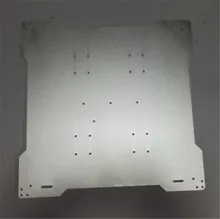 Horizon Elephant TAZ 3D printer Reprap bed plate mount 300 x 300mm for DIY 3D printer aluminum bed mount plate 3mm thickness