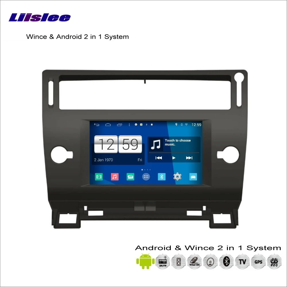 Top Liislee Car Android Multimedia For Citroen C-Quatre C-Triomphe 2004~2010 Radio DVD Player GPS Navi Navigation Audio Video System 1