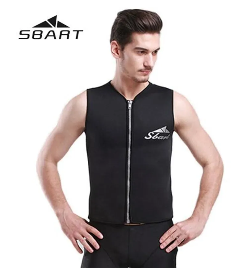 Buy SBART Men Women Neoprene 3MM Diving Vest Wetsuit