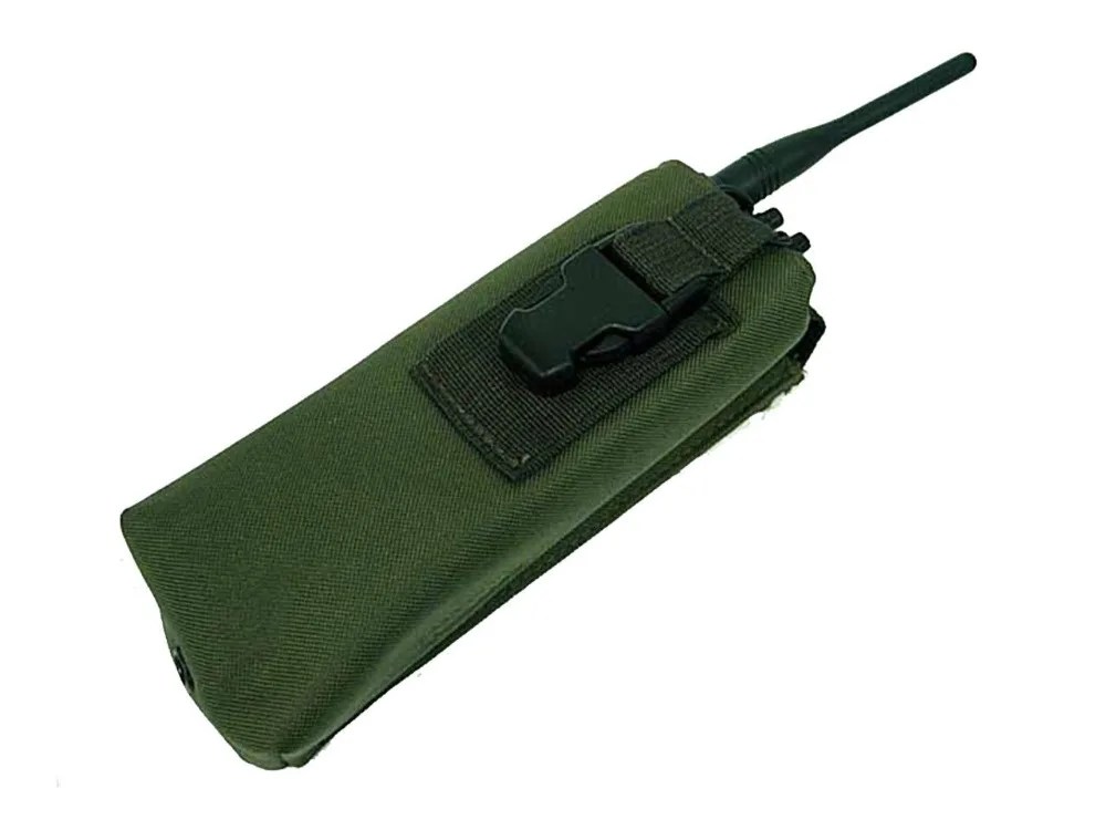 Тактический Нейлон 800D радио чехол Молл Сумка Walkie Talkie сумка OD | Спорт и развлечения
