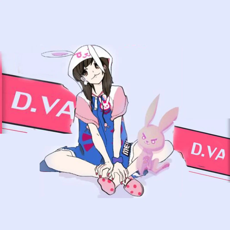 

2017 OWT Game Cosplay Costume Pajama D.va Pajamas Kawaii D.va Hana Song Clothes for Girls Ladies Girlfriend Christmas Gift