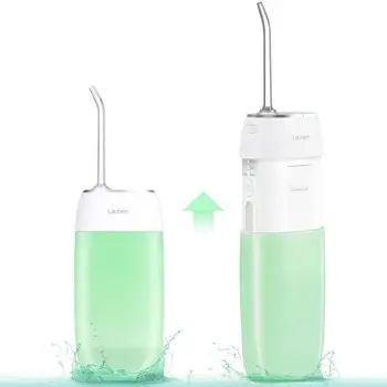 

mini Oral Irrigator Dental Portable Water Flosser Tips USB Rechargeable Water Jet Flosser IPX7 Irrigator for Cleaning Teeth