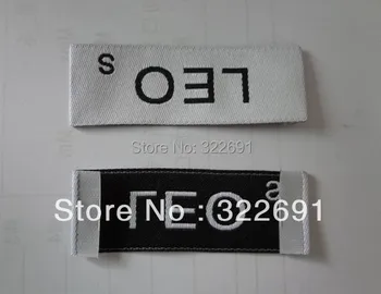 

Freel sample wholesalers customize satin brand labels free shipping