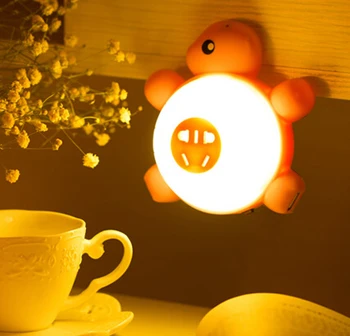 

Novelty LED Night Light with Socket Bedroom Hallway Intelligent Light and Sound Sensor Wall Lights