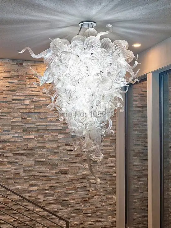 

Dinning Room Ceiling White Glass Pendant Light