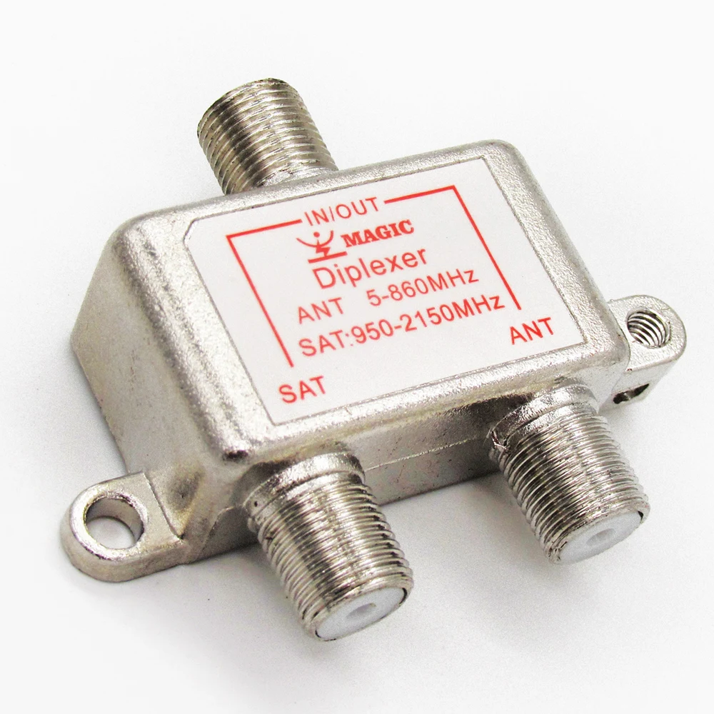 2 In 1 Dual-use Way Port TV Signal Satellite Sat Coaxial Diplexer Combiner Splitter Cable Switcher 2 In 1 Dual-use Way Port TV Signal Satellite Sat Coaxial Diplexer Combiner Splitter Cable Switcher