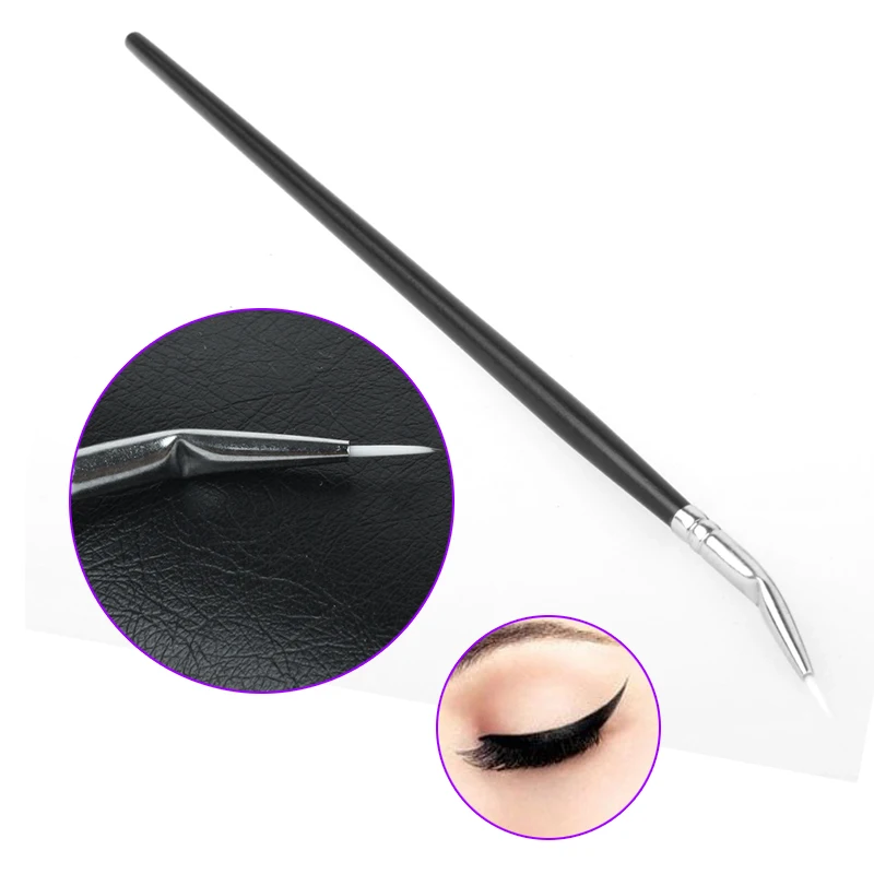 скошенная кисть для подводки глаз eigshow e835. кисточка для жидкой подводки глаз. водостойкая подводка для глаз 3 в 1 3way eye liner тон 01 (черный), naturing 36963. Paese подводка liquid eyeliner. кисточка для жидкой подводки глаз.