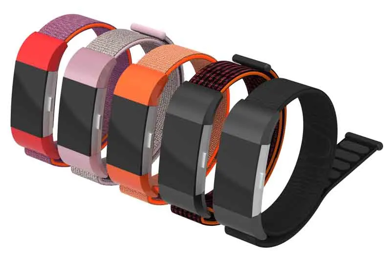 Нейлоновый ремешок Correa для браслета FitBit Charge 2 браслет Pulseiras спортивные часы замена Фитнес браслет ремешок аксессуары