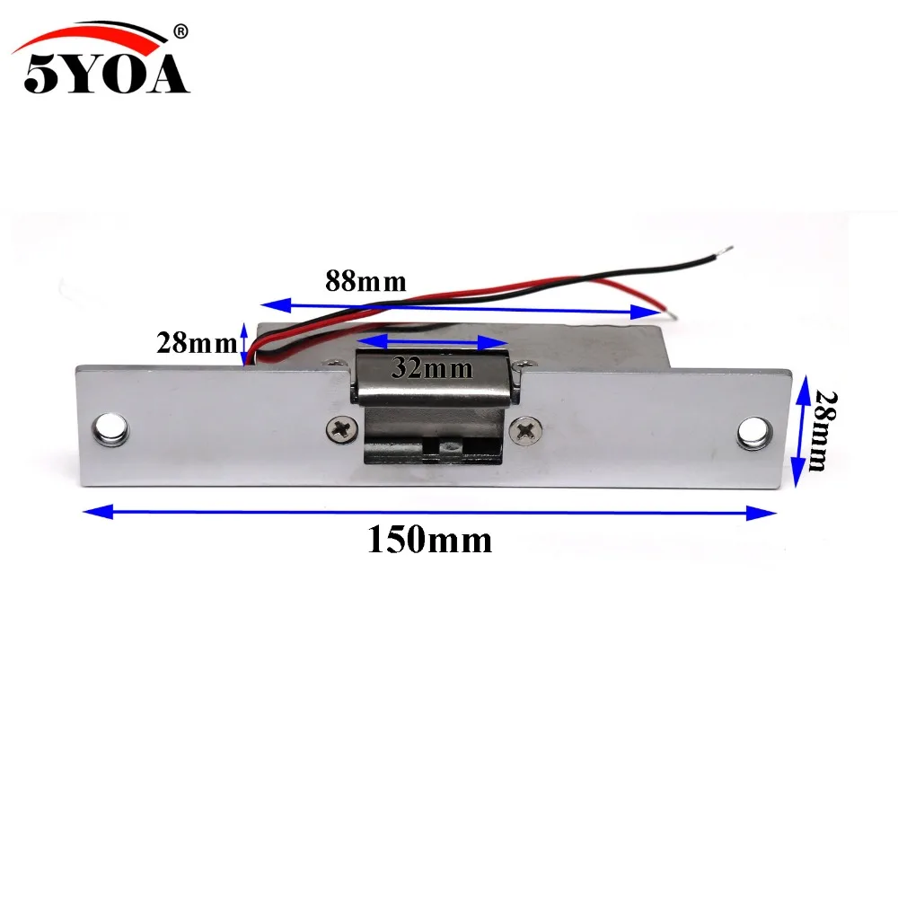 Электрический ударный дверной замок для системы контроля доступа Fail-safe 5YOA StrikeL01