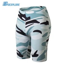 Goexplore шорты для женщин для лето быстросохнущая Training фитнес сжатия тренажерный зал теннис Йога спортивные короткие