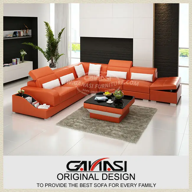 GANASI sofa set designs,sofa set designs and prices,u shape leather