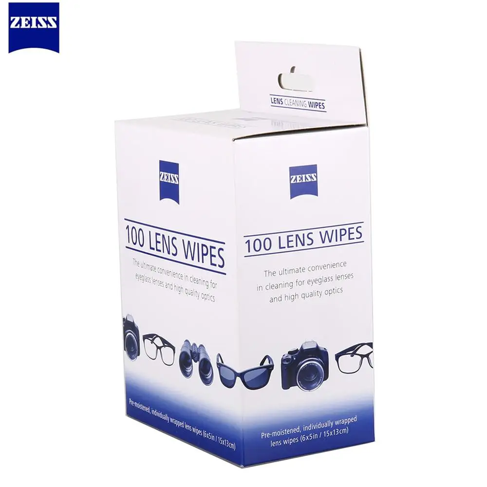 Экологически чистые 100 отсчетов микрофибры очки Очиститель салфетки для объектива ZEISS аниме тряпочка для чистки очков