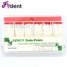 Стоматологическая фильтровальная бумага точек F2 для Файлы подкачки стоматологические материалы корневого отменить эндодонтическая поглощения натуральный хлопок волокно