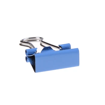 

Mini MetalBinder Clips Assorted Office File Organize Mental Clips NotePaper BinderColorRandom