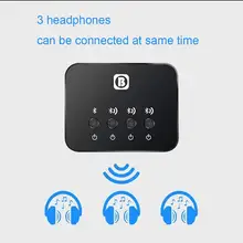 Bluetooth 4,0 aptx стерео 3,5 мм аудио сплиттер тв аудио RCA передатчик приемник беспроводной музыкальный адаптер разделяющее устройство laucher