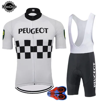 

2019 cycling jersey homme Short Sleeve white black set 9D gel breathable pad Bike Cycling Jersey camisa ciclismo Dropshipping