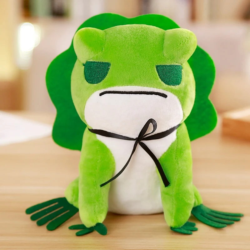 

1pc 20cm New Kawaii Travel Frog Plush Doll Stuffed Soft Rag Toys Games Frog Anime Dolls Cute Birthday Gift for Children Kids