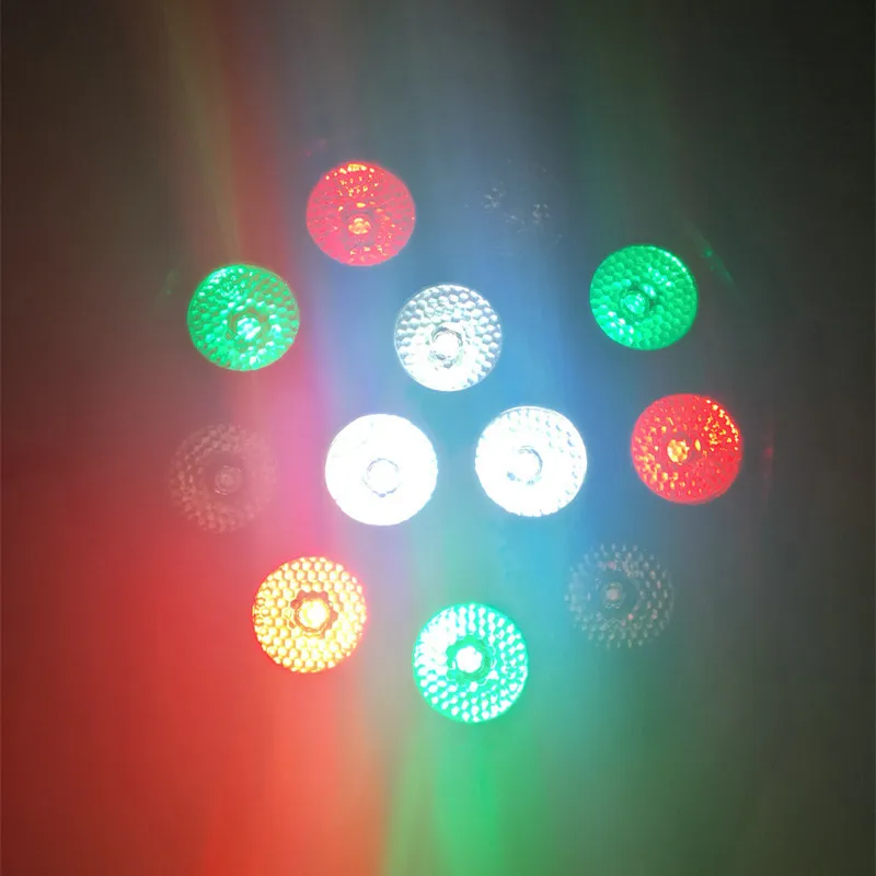 LED Par 12x3W LED Stage Light Mixing 8 DMX CH IP20 Led Par DMX Par Light Dj Light for Party Disco EU Plug