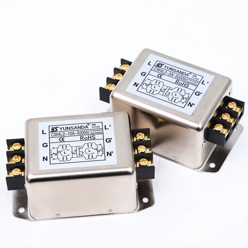 CW4L2 10A S фильтра EMI Power (005)|Соединители| |