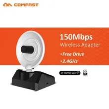 150 Мбит/с CF-WU770N V2 Бесплатный полный привод радар 2,4 ГГц высокой мощности USB Беспроводной сетевая карта wi приемник передатчик для рабочего стола/Тетрадь