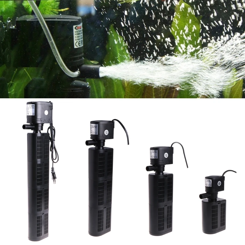 Aquarium Submersible Filter Pump Water Internal Fish Tank Pond 12/18/25