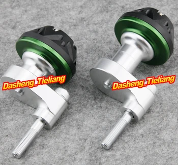 

For Yamaha 2006 2007 YZF R6 Motorcycle Frame Sliders Protector Crash 06 07, GREEN Color, Spare Parts Supplies