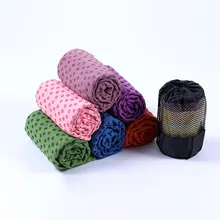 Нескользящий Коврик Для Йоги Полотенце Одеяло Спорт Фитнес упражнения пилатес тренировки Горячая